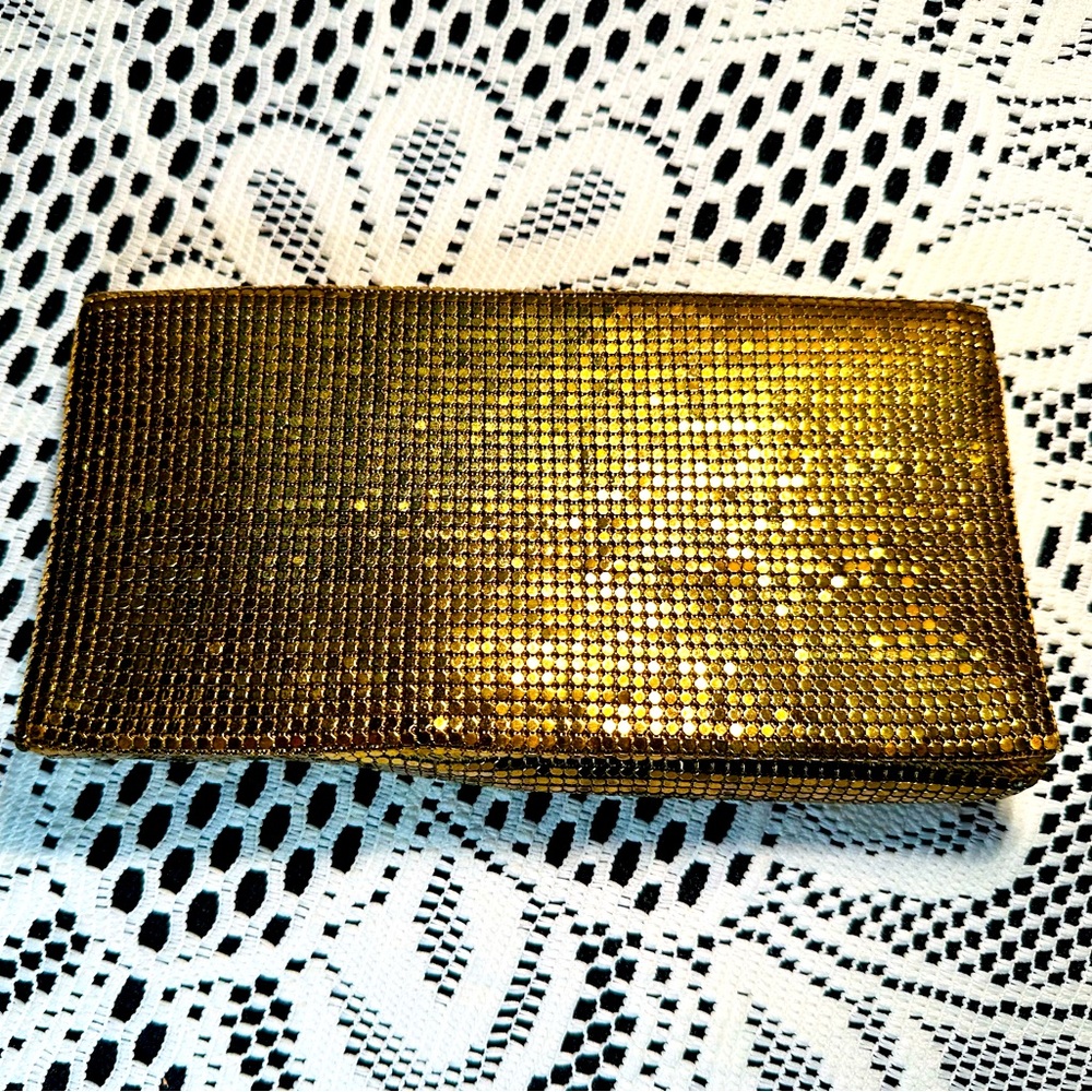 Duramesh Clutch Made In USA Gold Mesh